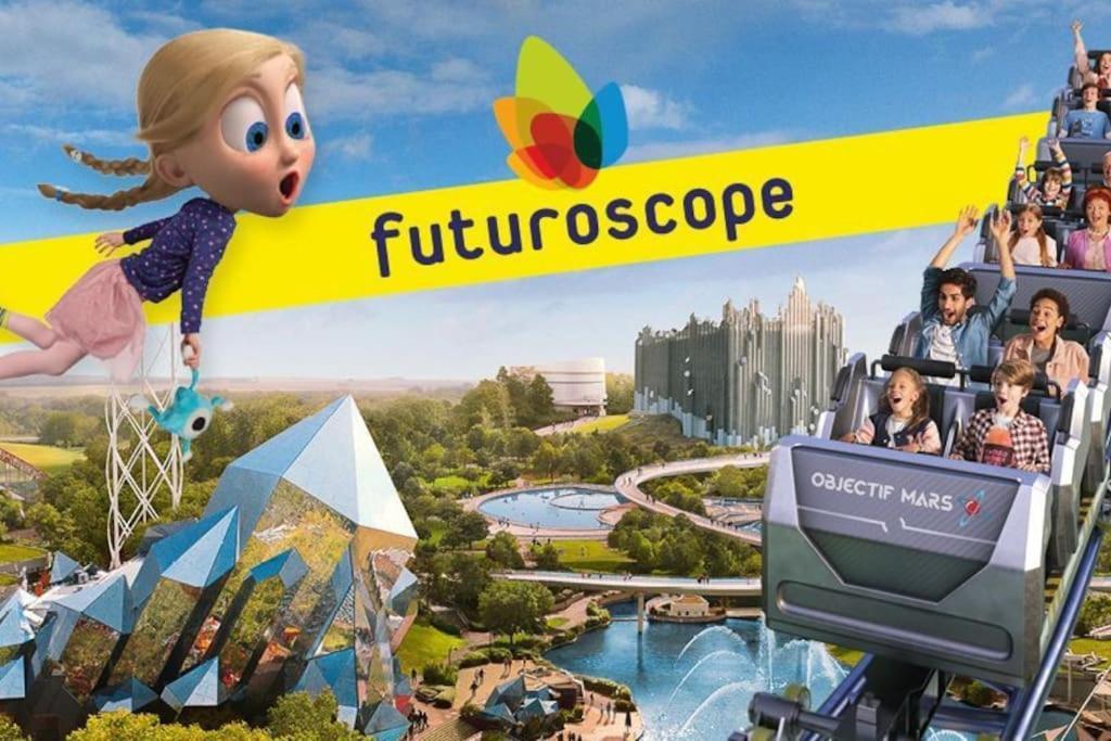 Maisons Martigny A - Proche Futuroscope Et Aquascope Chasseneuil-du-Poitou Ngoại thất bức ảnh